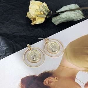 New Chic coin earrings
